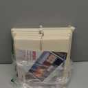 Criusia Drawer Organizer Clothes, 10 Pack Dresser Organizer for Baby Clothes, Underwear, Sock- Foldable Closet Organization and Storage Dividers Bins for Nursery, Bedroom (Beige)