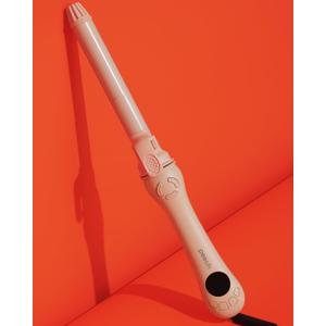 Rotating Curling Iron 1 inch 2025 New Version - Automatic Hair Curler - Self Spinning Curling Wand for Medium to Long Hair Length (Peach)