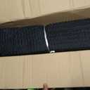 3'x82' Temporary Fence with Posts, Dog Fence Outdoor for Yard, Black