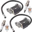 592846 Ignition Coil with Spark Plug for 799651 499447 404577 405577 405777 407777 40H777 445777 446977 40G777 543477, 12 58404S