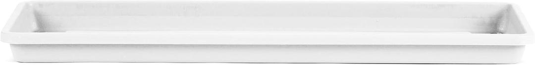 Bloem Terra Window Box Saucer Tray 24" White (TRT2410)