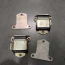 LOSTAR Pair(2) 3474 Engine Motor Mounts SBC BBC Compatible with 383/400/396/427/454 Chevy Engines