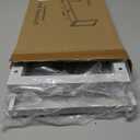 Expandable Cabinet Shelf Organizer 16-26" L Stackable Kitchen Counter Shelf Rack Stand Sink Riser Countertop Storage White (Normal 7.9D)