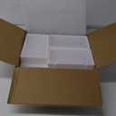 12 Pack Large Modular Clear Plastic Stackable Shoe Storage Organizer for Closet, Space Saving Versatile Sneaker Shoe Rack Containers Bins Holders, Portable Closet Organizers and Storage, White