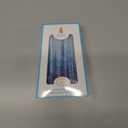 The Dreidel Company Hanukkah Candles Multi Blue Hued Frosted Deluxe Tapered Candles 1-Hour Burn Time 45 Candles for All Eight Nights of Chanukah (Single)