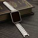 Mesime Compatible for Apple Watch Band with Screen Protector Case, Jewelry Replacement Bands 46mm 45mm 44mm 42mm 41mm 40 mm 38mm 2 Pack Protective Cover for iWatch Series 11/10/9/8/7/6/5/4/3/2/1/SE Women