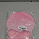 Laborio Ergonomic Mouse Pad Wrist Support Set, Memory Foam Keyboard Wrist Rest Set, Relieve Wrist Pain Keyboard Pad, Non-Slip Base Mousepad(Pink Set) (9L x 10.6W inches)