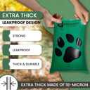 Dog Poop Bags - 270 Bags 18 Rolls Pet Poop Bags Waste Bags - Non-Tear Poop Bags for Dogs - Doggies Bags for Large, Small Dogs