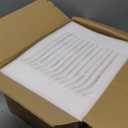 WHEATHUSK 12 Pack Sublimation Glass Cups Frosted 16oz Blanks Beer Can Borosilicate Glasses Tumbler with Bamboo Lids and Straws for Beer, Juice, Soda, Iced Coffee, Drinks