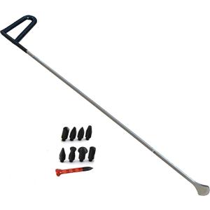 Dent Removal Tool Whale Tail Set(11 Pieces),17 Inch Whale Tail with Knock Down,Professional Auto Body Dent Removal Kit for Door Dings and Car Dents