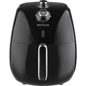 Proctor Silex 5.8 QT Air Fryer Oven with Temperature Control, 60 Min Timer, Non Stick Basket, 1700W, Black (35060)