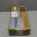 QEEIG Bathroom Floating Shelves for Wall - 15.7" Wall Mounted Shelf Over Toilet Farmhouse Home Decor Display Bookshelf Small 15.7 x 6.7 inch Set of 2, Rustic Brown (008-40BN)