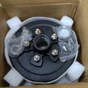Trailer Brake Drum Kit, 5-Hole, 4.5" Bolt Circle Brake Drum for 3500 lb Axles, Replacement Brake Hub Drum Assembly for Rvs, Trailer and Semi Truck