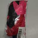 Satin Big Bows and Clips Set for Thick & Thin Hair: 5 PCS Bow-Knot Non-Slip Claw Clips for Women (Bright red,pink, rose red, burgundy, black)