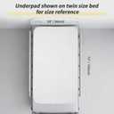 CoolShields Waterproof Bed Pads Incontinence Washable Reusable Bedwetting Mattress Protector Pad for Kids, Adults, Elderly, and Pets 34'' x 72'' (1 Pack)