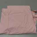 Women Workout Scrunch Flare Jumpsuits Lace Deep V Hanging Neck Halter Backless Butt Lift Gym Yoga Jumpsuits (Large, Pink)