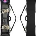 Snowboard Cover Sleeve Case | Snowboard Accessories Bag Strap for Travel Storage Transport Protection Suitcase Neoprene (Small)