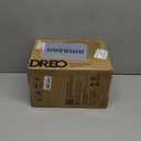 DREO Space Heater, 1500W Portable Electric Heaters for Indoor Use, PTC Ceramic Heater for Office with Remote, Thermostat, 70Oscillation, 12H Timer, 5 Modes, Safe Quiet Room Heater for Bedroom (Standard, Silver)