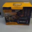 Wilody Speakers Bluetooth Wireless, Loud Outdoor Speaker with Bass, Portable Speaker for Work