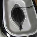 Sunvivi 22 Quart Electric Roaster with Visible & Self-Basting Lid, 30 lb Electric Turkey Roaster Oven with Removable Pan, Large Roaster with Removable Rack and Cool-Touch Handles, White