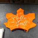 Thanksgiving Tree Topper, Fall Maple Leaf Tree 