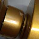 LANMEL 42'' Ceiling Fan with Lights and Remote, Low Profile Modern Ceiling Fan Gold, 6 Speed, Reversible, 3000k-6000k LED, Quiet DC Motor for Indoor Outdoor Bedroom Living Room