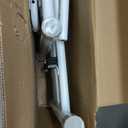 MACYO Stair Stepper for Home Workout - Full-Size Foot Pedals with Tablet Holder, Foldable Stepping Climbers, Easy Assembly, Compact Design for Cardio & Leg Training (White)