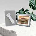 5x7 Picture Frame,2 Pack, Fits 5x7 Photo or 4x6 with Mat, Acrylic Front & Durable ABS Frame, Shatterproof UV-Resistant Tabletop Display, Vertical/Horizontal Home Dcor Frame, Double Colors