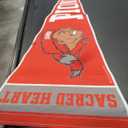Rico Industries NCAA Sacred Heart Pioneers 12" x 30" Felt Wall Décor Pennant - Great for Home/Bed Room/Man Cave Décor
