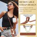 for Samsung Galaxy S25 Ultra Case with Wallet, Magnetic Snap Flip Leather Cover with Flower Design Credit Card Holder Stand WristbandSamsung S25 Ultra Protective Phone Case for Women