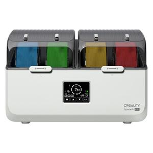 Creality Filament Dryer Box 4 Spools, Space Pi X4L Filament Storage Box, Max 85C Temperature, Dual Independent Heating Chambers & Fan, Rapid Drying for PLA,PETG,TPU,ABS,PET,PC,ASA,PA,PAHT