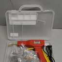 ATOLS Plastic Welder, 1000PCS Staples, Plastic Welding Kit, Hot Stapler Kit, Plastic Welder Gun Kit, Car Bumper Repair Kit, Plastic Repair Kit (Red-Corded)