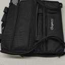 CozyCase - The Ultimate 3-in-1 Kids Convertible Travel Tablet Bag - Perfect Accessory for Car & Home - Black