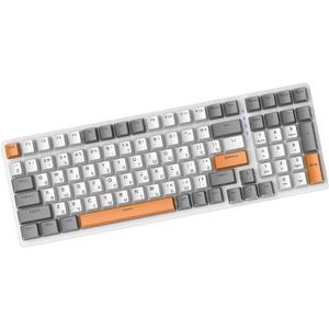 predolo Russian Mechanical Gaming Keyboard 100 Keys, Ergonomics,RGB, Backlit, USB Wired Plug and Play Durable Portable 98% Allocation for PC Laptop, Style E