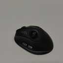 TRELC Wireless Gaming Mouse with 5 D Rocker, 24000 DPI/11 Programmable Buttons, Ergonomic Mouse for 2 Devices Connection (BT+2.4GHz), Vertical Rechargeable Mice for PC/Laptop/E-Sports/Gamer (Black)