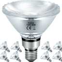 PAR38 Halogen Flood Light Bulbs 90W 120V, Par38 Halogen Light Bulbs 8 Pack for Indoor and Outdoor Floodlight Bulbs PAR38, Reptile Heat Lamp Bulbs with E26 Base, 2800K Warm White, 4050 Lumens