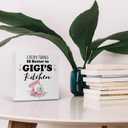 Gigi Gifts Wooden Box Sign, Best Grandma Mother's Day Birthday Gifts from Grandkids, Everything Is Better in Gigi's Kitchen Wood Block Plaque for Kitchen Counter Shelf Tabletop Decor 5x5 Inch