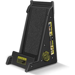 Stable Platform Ladder Leveler - Ladder Levelers for Extension Ladders with Storage for Uneven Surfaces (Classic Black), 19.5"W x 23"H