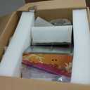 WantJoin Hot Dog Steamer - 28.8QT Electric Commercial Hot Dog Steaming Machine with Bun Warmer, Glass Sliding Door for 175 Hot Dogs and 40 Buns Adjustable Temperature