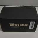 Wedding Gifts for Couples 2026,Hubby & Wifey Wine&Whiskey Glass Set,Bridal Shower Gifts for Bride and Groom, Newly-Married Gifts for Him and HerMr and Mrs Gifts,His and Hers Glass