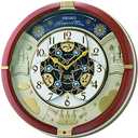 Seiko Melodies in Motion Wall Clock, Castle Night
