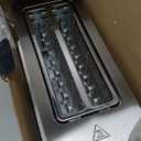 Mueller UltraToast Full Stainless Steel Toaster 4 Slice, Long Extra-Wide Slots for Bagels and Waffles, 6 Browning Levels, LED Display, Cancel/Defrost/Reheat Functions & Removable Tray, Kitchen Gadgets