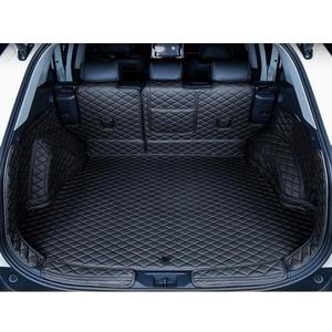 Trunk Mat Compatible with Toyota Rav4 2026-Luxury Waterproof Backseat Protector&Cargo Mat&Trunk Side Panels Pet Covers(Black/Black)