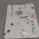 Feams for iPad (A16) 11th Generation 11 Inch 2025, iPad 10th Generation Case 10.9 Inch 2022, Slim iPad A16 Case Clear Back Cover with Pencil Holder & Auto Sleep, Simple Flowers