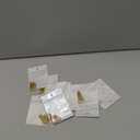 12 Pack Paperclip Chain Necklace Bulk Adjustable Gold Plated Stainless Steel Necklace Chains for Jewelry Making (Gold 18 Inches)