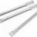 FDDUO1055 463714514 Grill Burner Replacement Parts for Charbroil Grill Parts 463724514 463714915 463714914 463724512 463724511 Char-Broil Deluxe Charcoal Combo Burner Tube Classic Accessories 3 Pieces