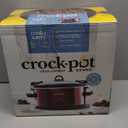 Crock-Pot 6-Quart Cook & Carry Oval Manual Portable Slow Cooker, Red - SCCPVL600-R