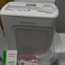 Trucozie T356 Air Purifier for Home Large Room Bedroom Up to 1937 Ft in 1 Hr With Double-sided Air Inlet, Air Quality and Light Sensors, HEPA Sleep Mode for Allergies, Dust, Smoke, Pet Hair, White