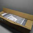 Premium Baby Playpen with Mat, 71x60 Inches Extra Large Playpen for Babies and Toddlers, Indoor & Outdoor Activity Center, Safety Baby Play Pen with Gate Prints (Grey+Letter)