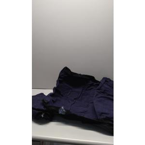 Inflatable Footrest and Chair Pillow (Blue)